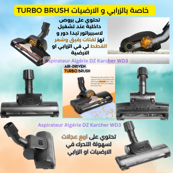 Turbo brush
