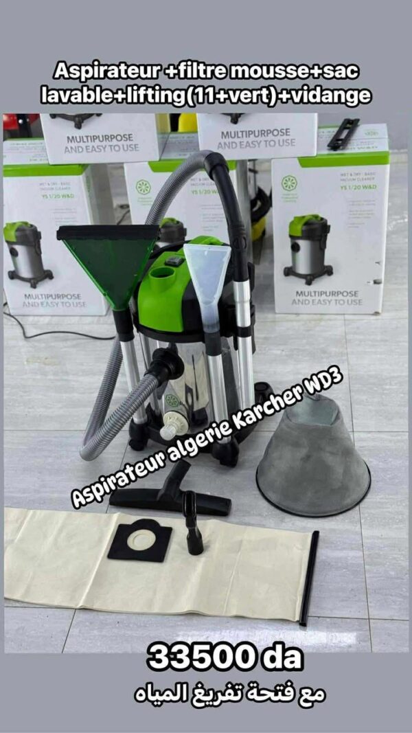 Pack Aspirateur 11 + VERT