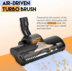 TURBO BRUSH شفط الغبار و الشعر من الارض والزرابي – Image 2